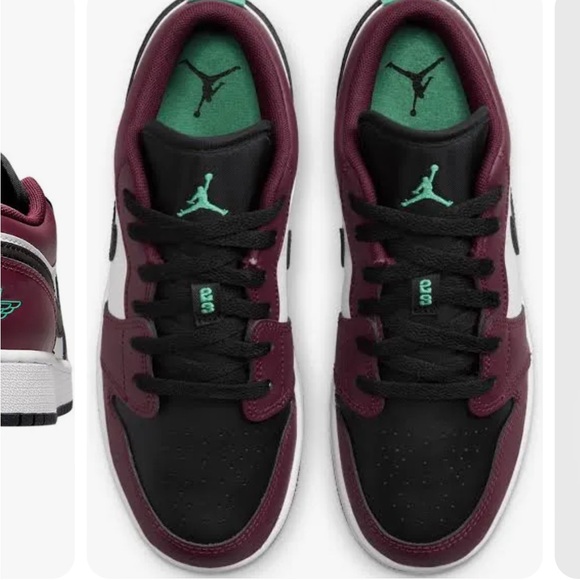 Air Jordan 1 low SE “dark beetroot”. Like new! EUC - Picture 9 of 13